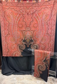 Anitique Victorian Kashmir Shawl C 1860's/70's