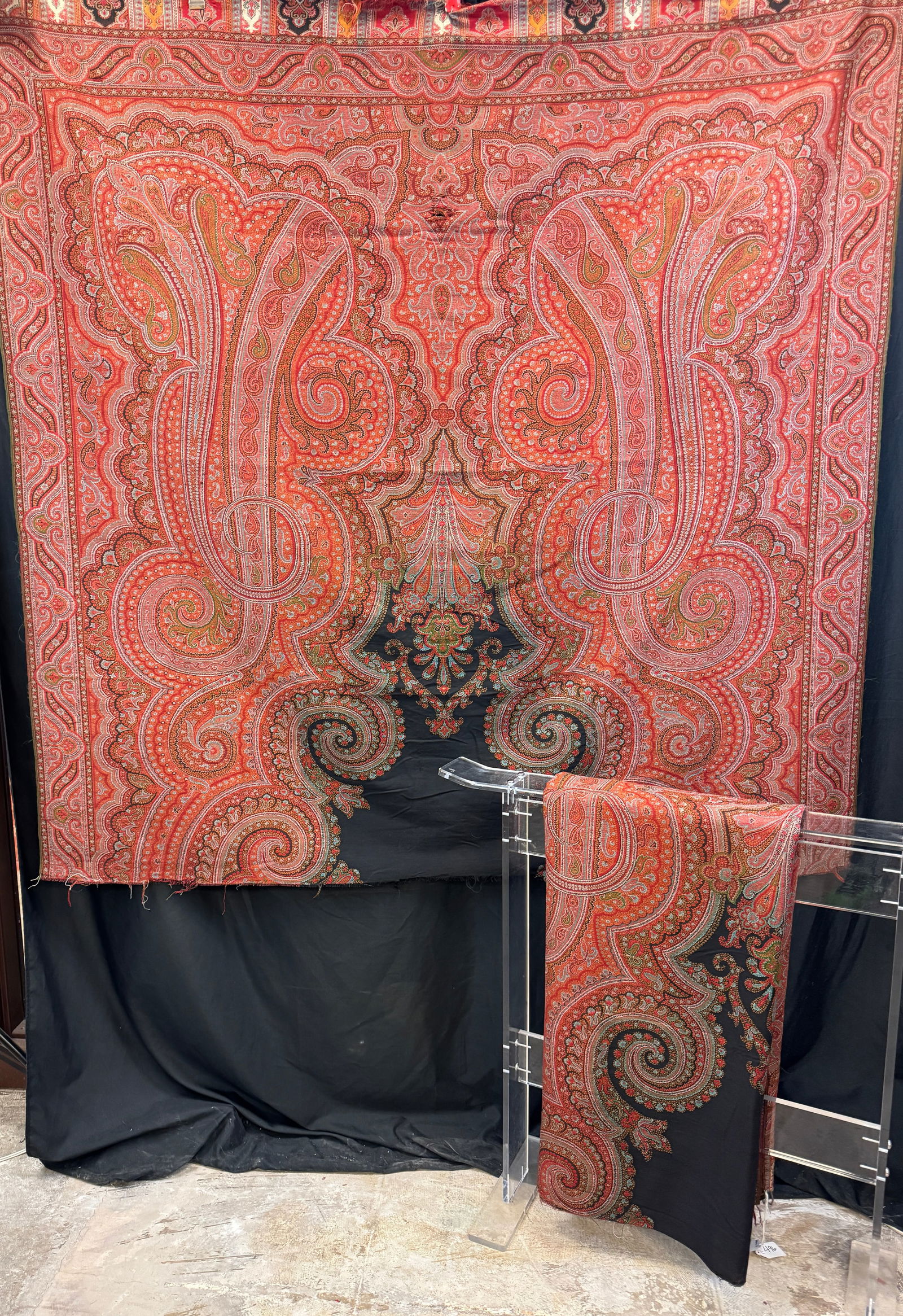 Anitique Victorian Kashmir Shawl C 1860's/70's (1 of 7)