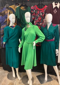 Vintage Group of 1970's Dresses