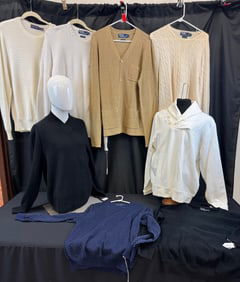 Designer Group of Vintage Ralph Lauren Men's Sweaters