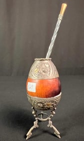 Opium Pipe and Opium Container
