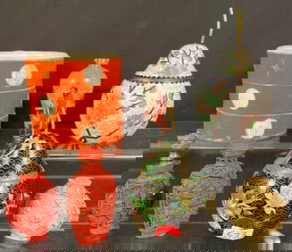 Group of Scent Bottles and More