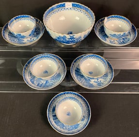 Late 18th Century Group of Chinese Export China