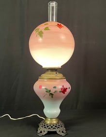 Hand-Painted Gone with the Wind Lamp