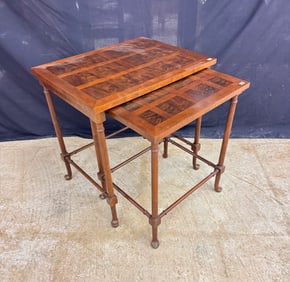 Baker Parquet Nesting Tables