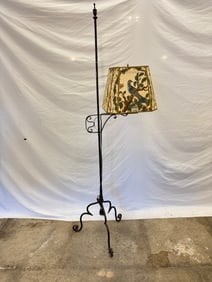 Hand-Forged Bridge Lamp