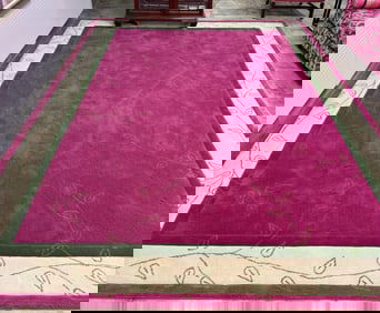 Custom Looped Room Sized Carpet