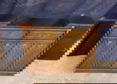 Drexel Walnut Asian Style Side Bar c1970's