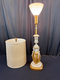 Marbro Porcelain Goddess Table Lamp C`1950's
