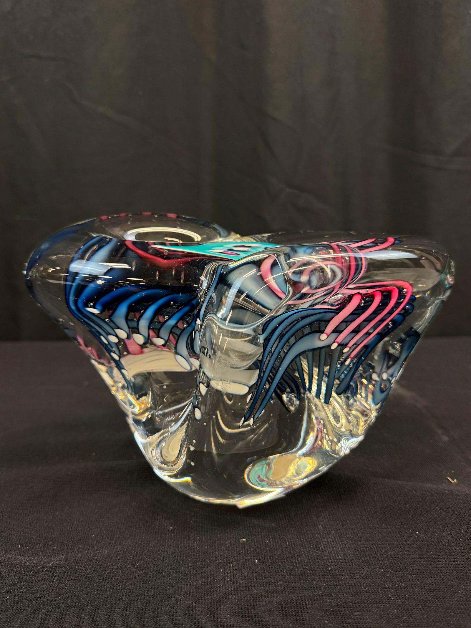 MIchael Schmidt/Sonya Rhea Large Free Form Paperweight C 1994 (1 of 3)