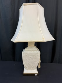 Paul Hanson Chinoiserie Porcelain lamp C 1960's