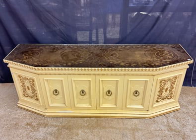 Holllywood Regency Double Door Console C.1966