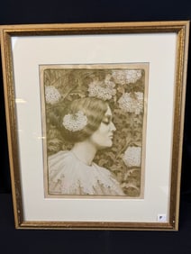 Paul Berthon Art Nouveau Lithograph C 1896