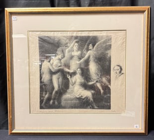 Henri Fantin-Letour Original Lithograph on Japan Paper C1902