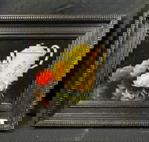 Patrick Lodwitz Hyperrrealist Oil on Board