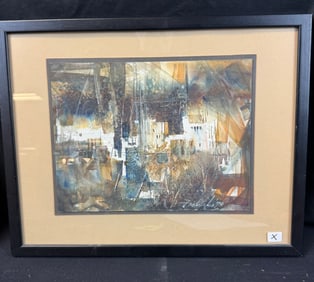 Les Fredericks Watercolor c1970