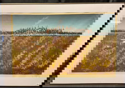 Dean Meeker Serigraph c.1970's Signed, Artist Proof