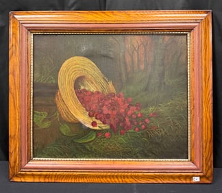 Oil on Canvas C.1880's, Unsigned