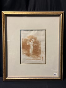 Henri Fantin Latour Original Color Lithograph C1903