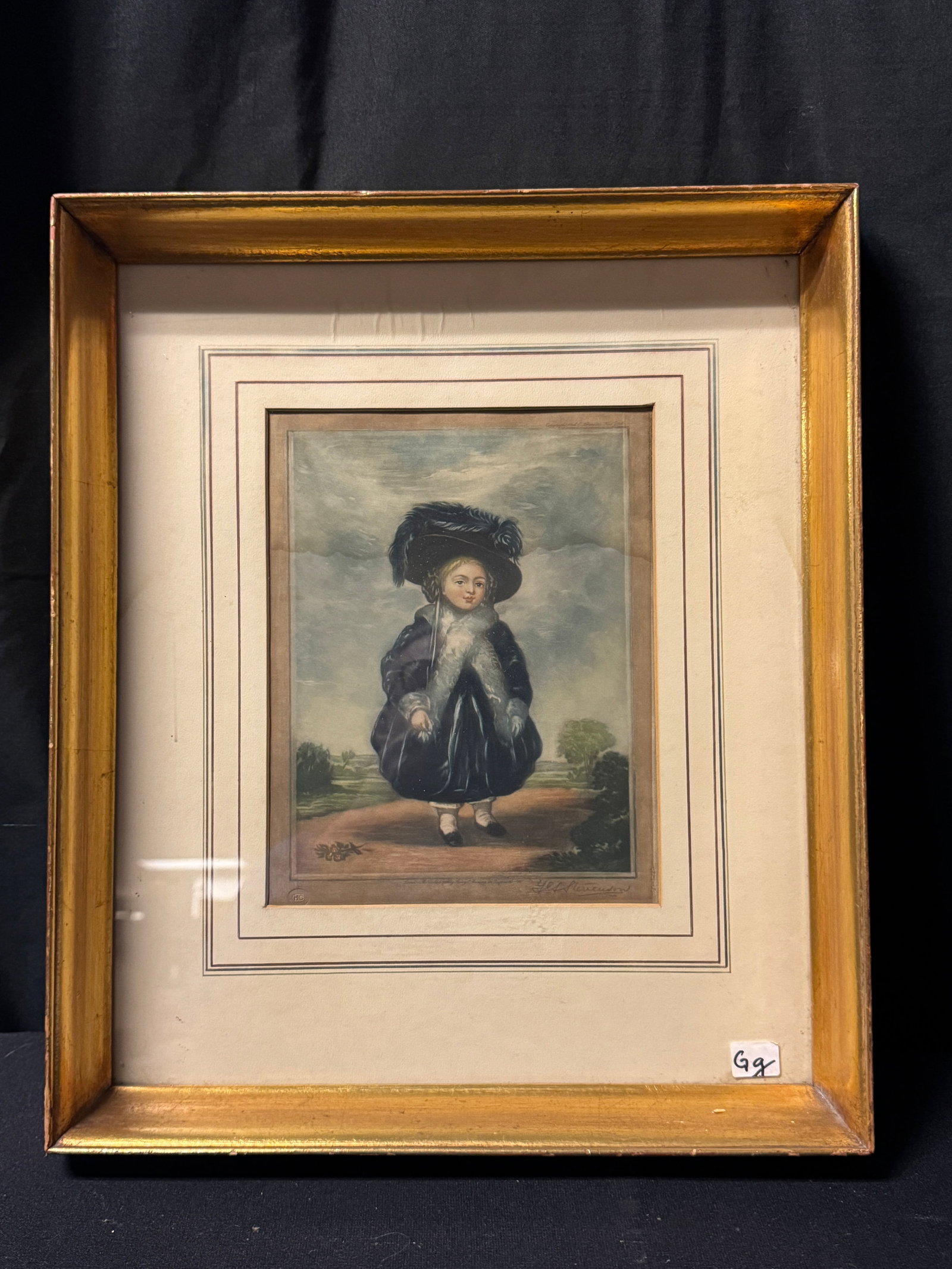 F. G. Stevenson Hand Colored Engraving of Princess Victoria C. 1880's (1 of 5)
