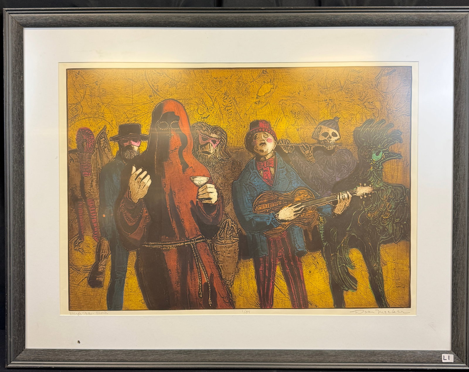 Dean Meeker Polimer Intaglio c.1970's, 1/54 (1 of 7)