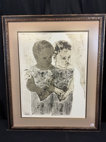 Ellen Miten Engraving c1960's