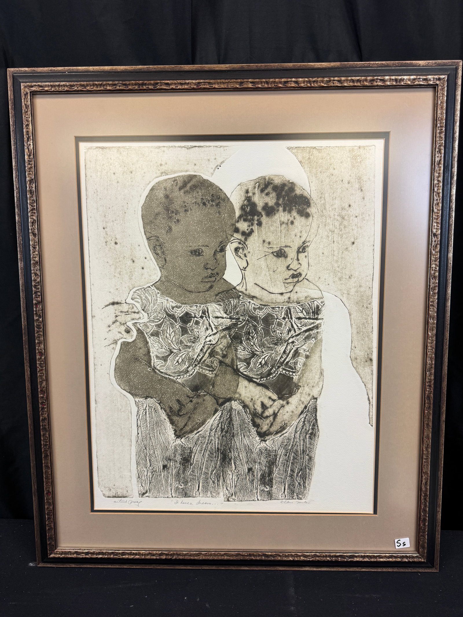 Ellen Miten Engraving c1960's (1 of 5)