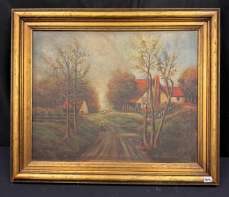 Turn of the century Oil on Canvas