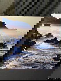 Helmut Horn Big Sur Digital Print on Metal