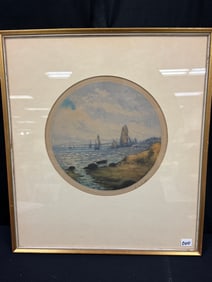 Manuel Robbe/ Alphonse Lafitte Original Etching c. 1920's