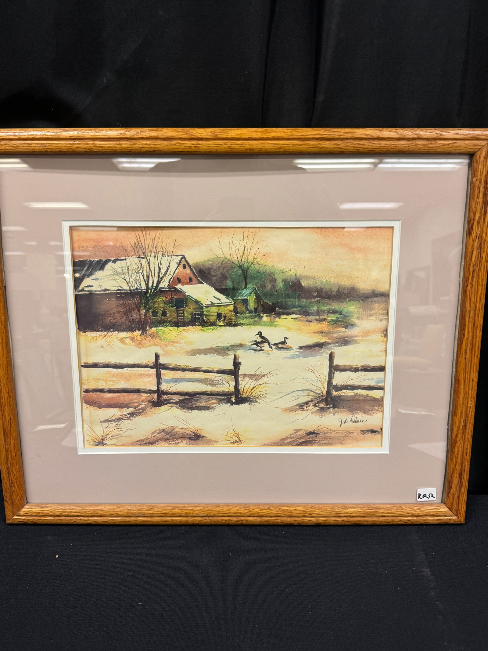 Judi Osbpourn Numbered Print 4/5 (1 of 7)