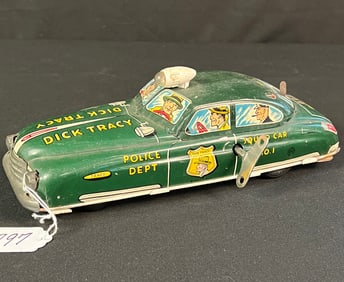 Dick Tracy Police Car C.1950s