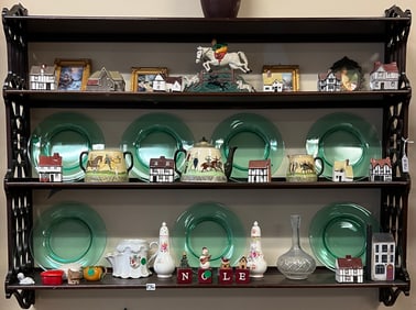 Four Tiered Wall Shelf and More