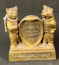 Baer Brothers Paint New York Advertising c. Ealry 1900's