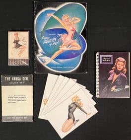 Group of Esquire, Varga and Other Paper Goods