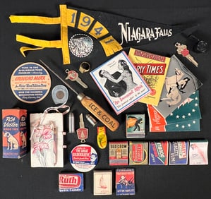 Tray Lot of Misc. Advertising Items