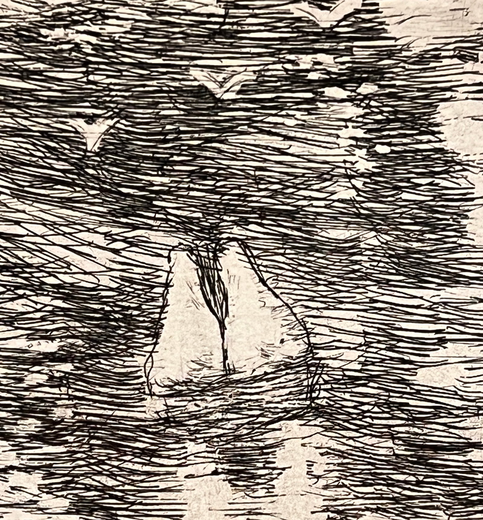 Marc Chagall (1887-1985) Original Signed Etching c.1952 - 6