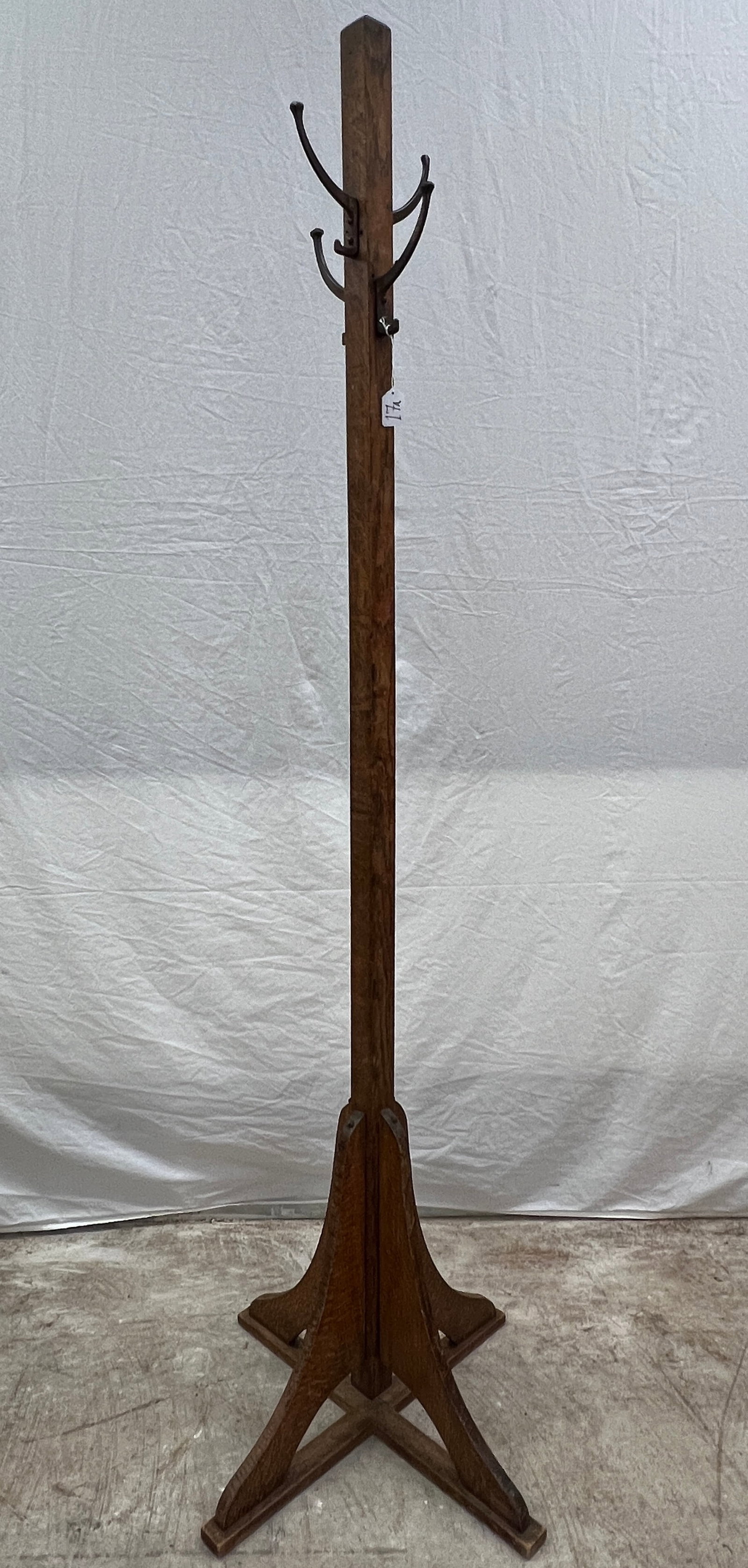 Mission Oak Coat Rack (1 of 5)