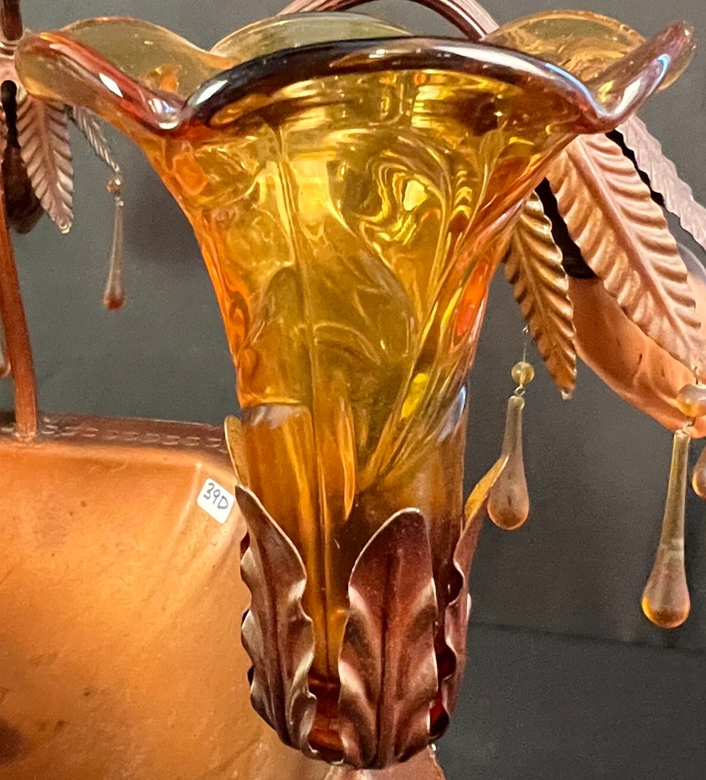 Electrified Epergne Lamp, c.1920s/30s - 4
