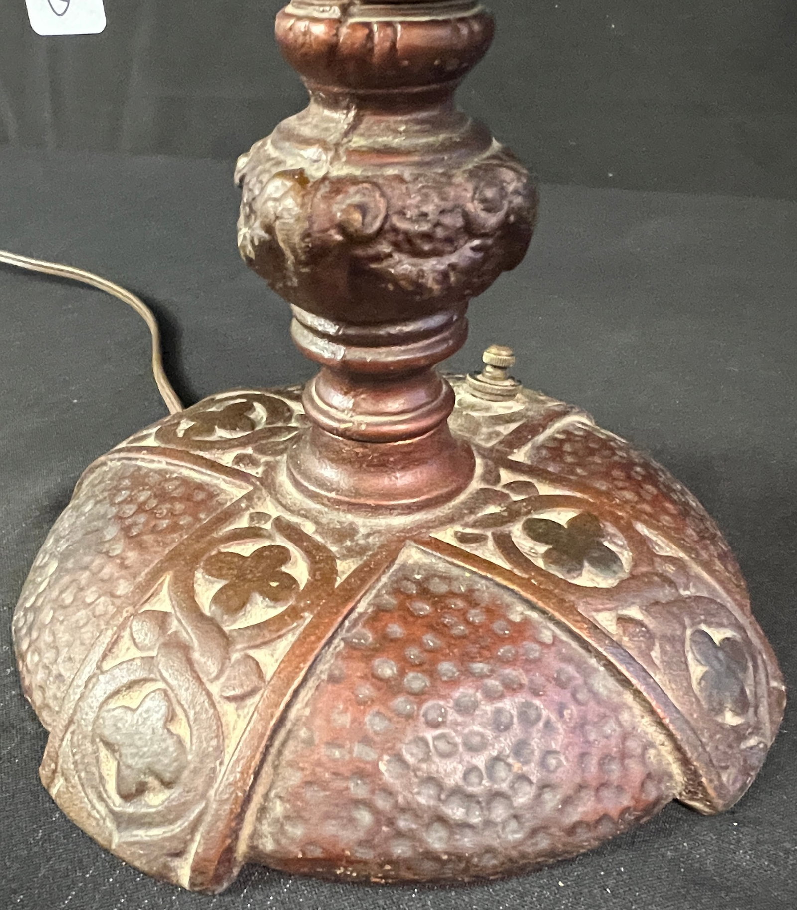 Electrified Epergne Lamp, c.1920s/30s - 7