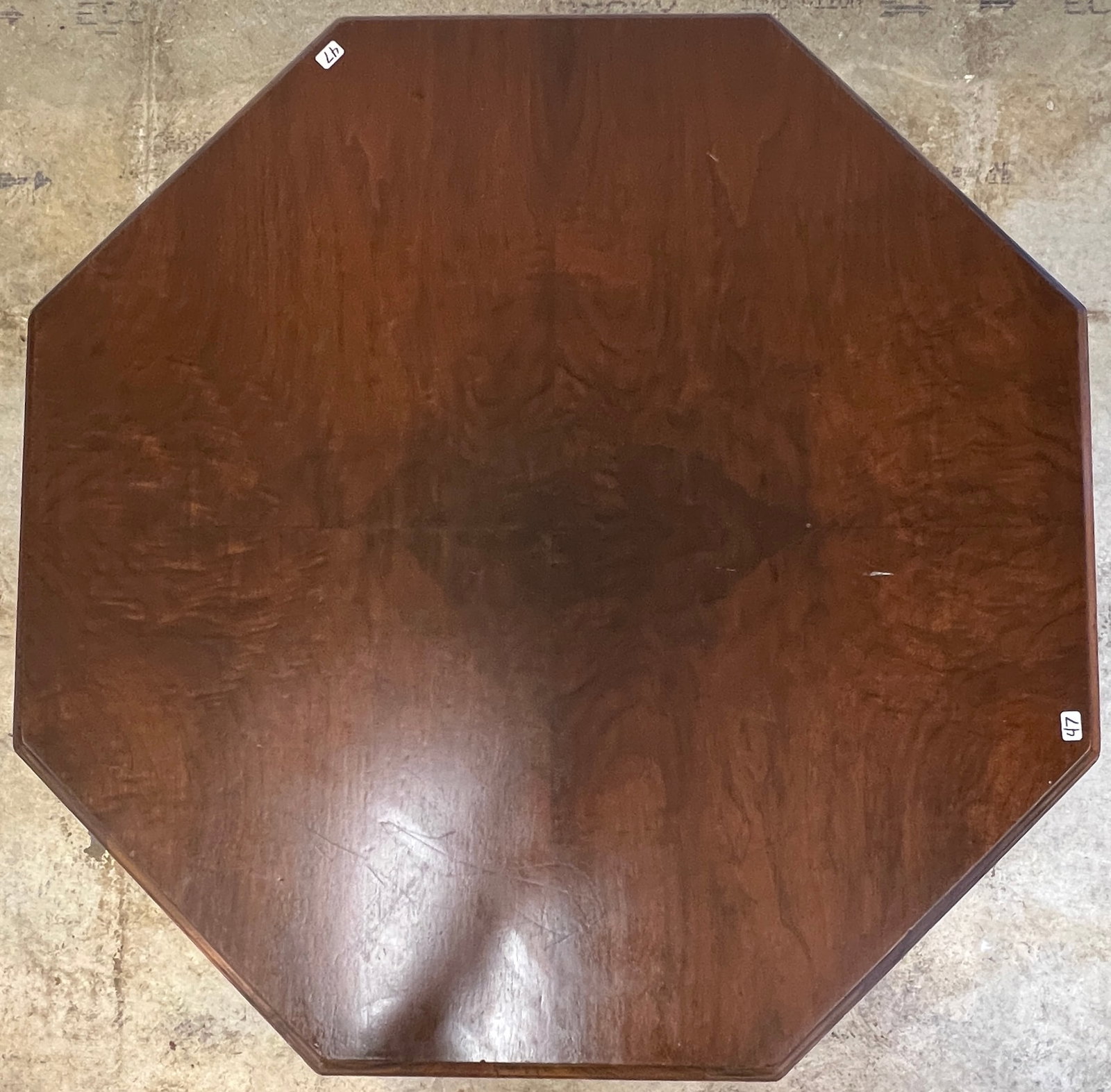 1920s Octagonal Parlor Table - 4