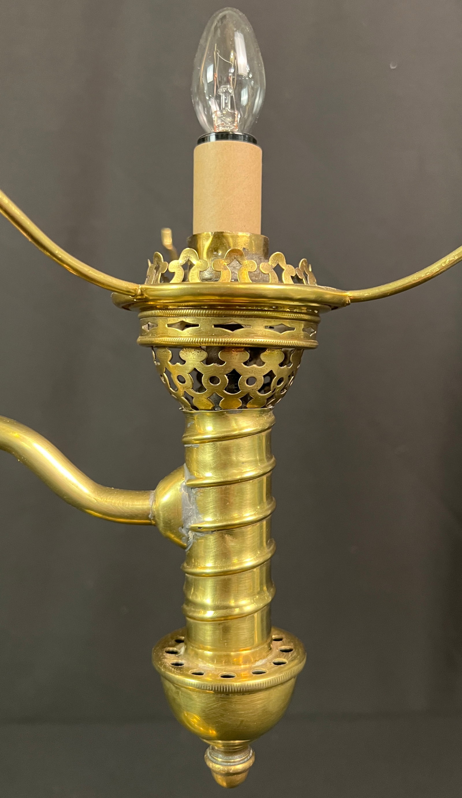 Antique Student Lamp - 2