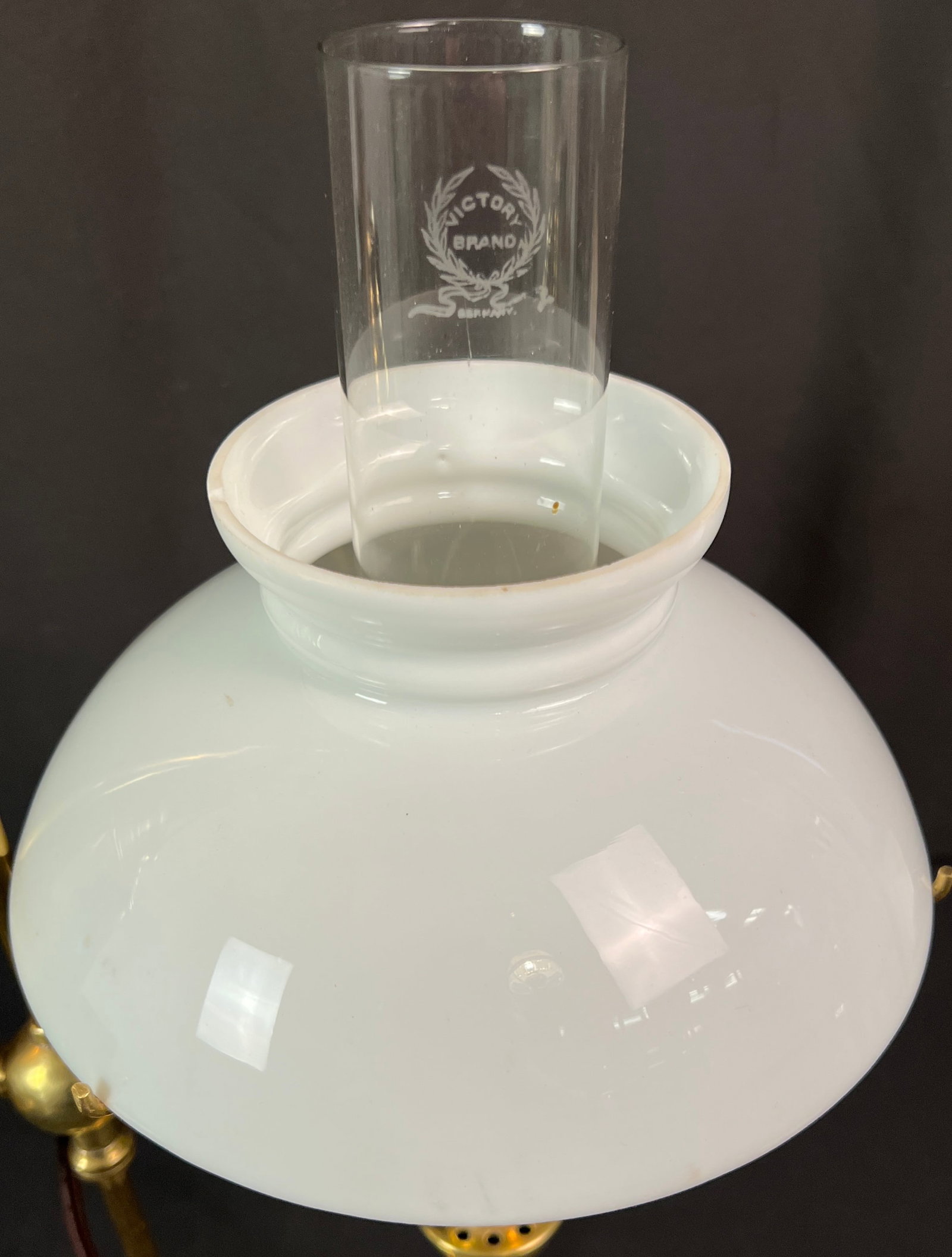 Antique Student Lamp - 3