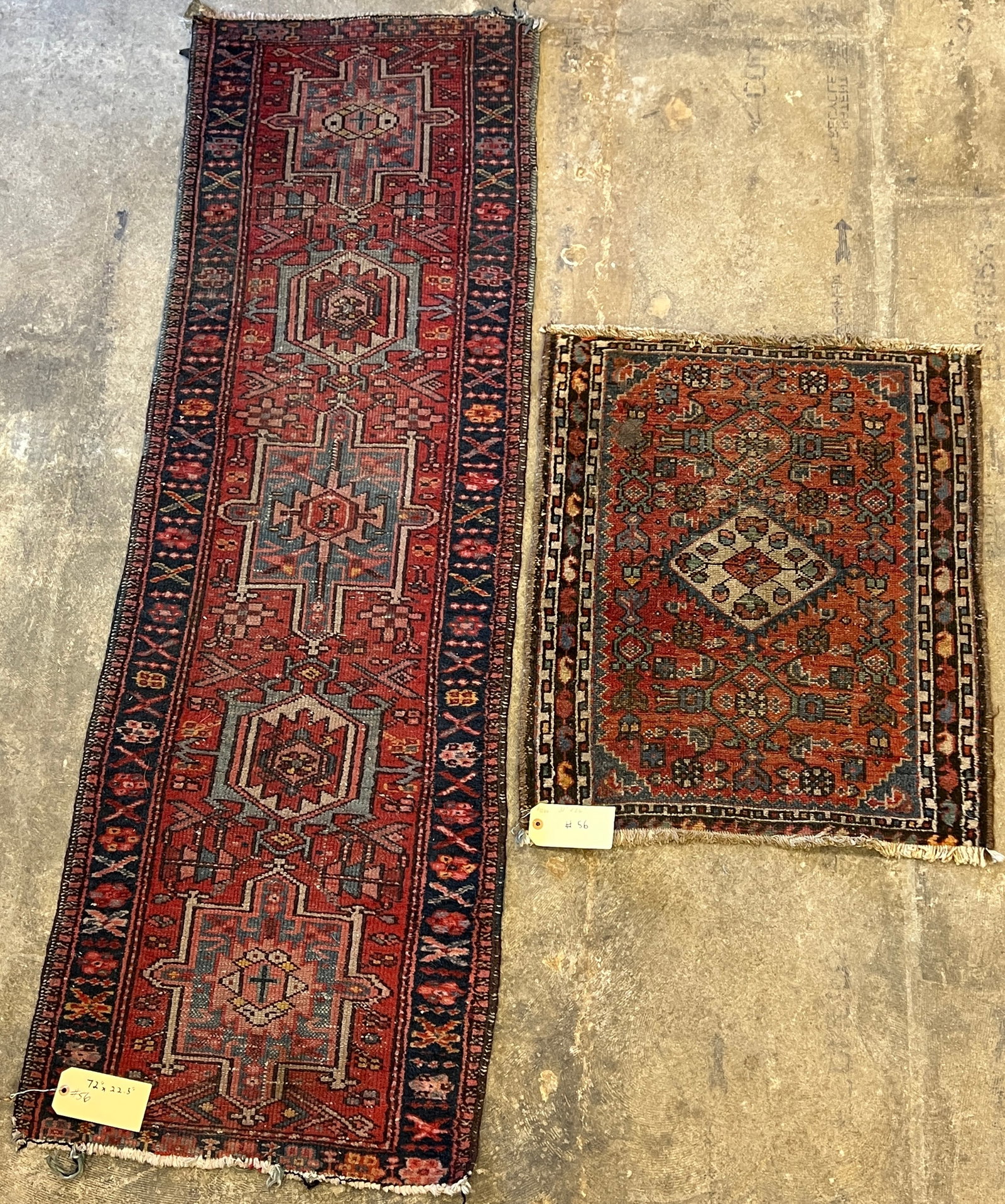 Two Antique Rugs to Include One Runner (1 of 8)
