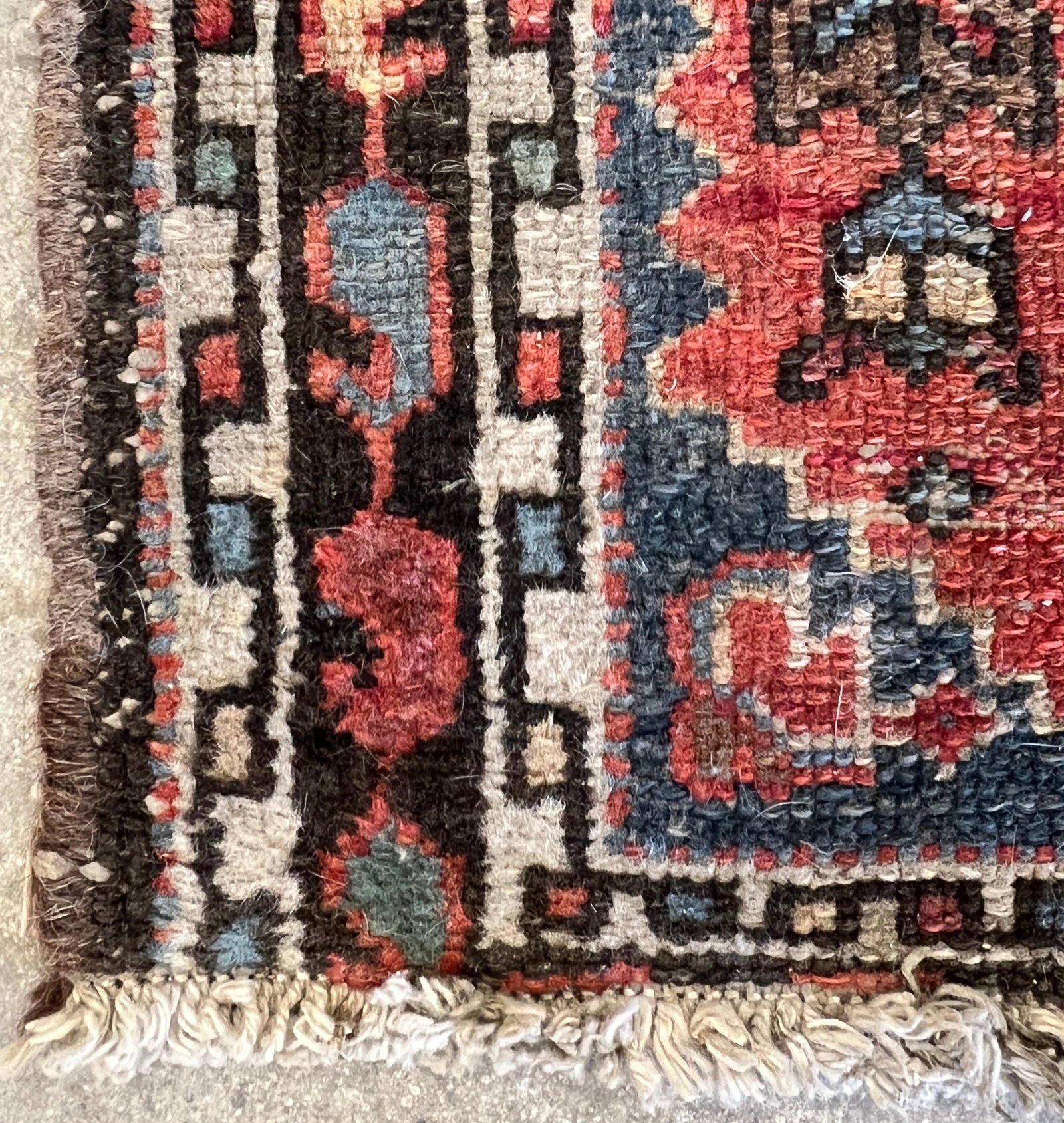 Two Antique Rugs to Include One Runner - 5