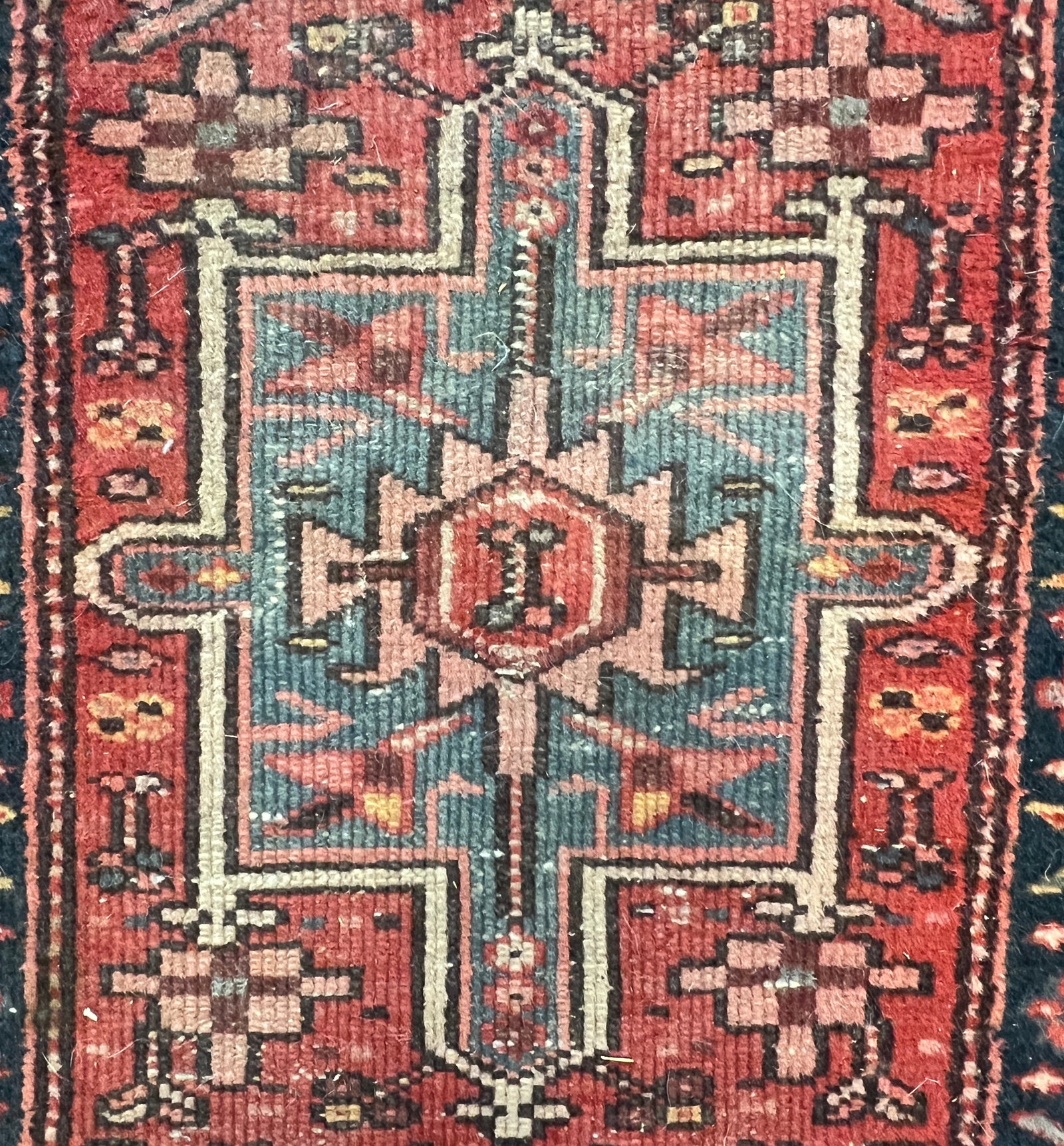 Two Antique Rugs to Include One Runner - 7