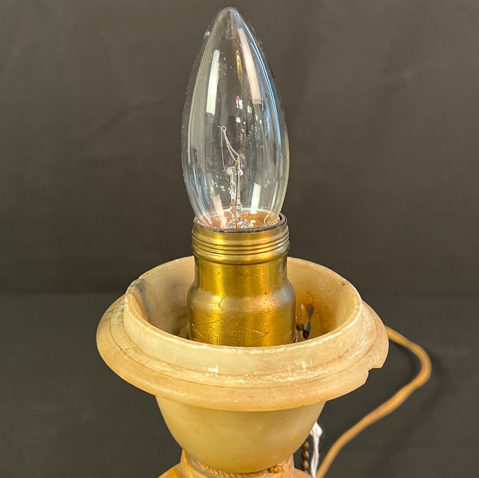Alabaster Table Lamp - 5