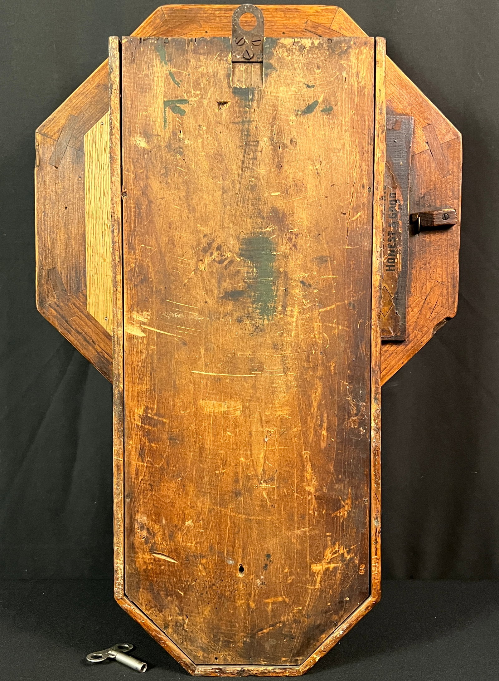 Soo Line Regulator Wall Clock, c.1880s - 2