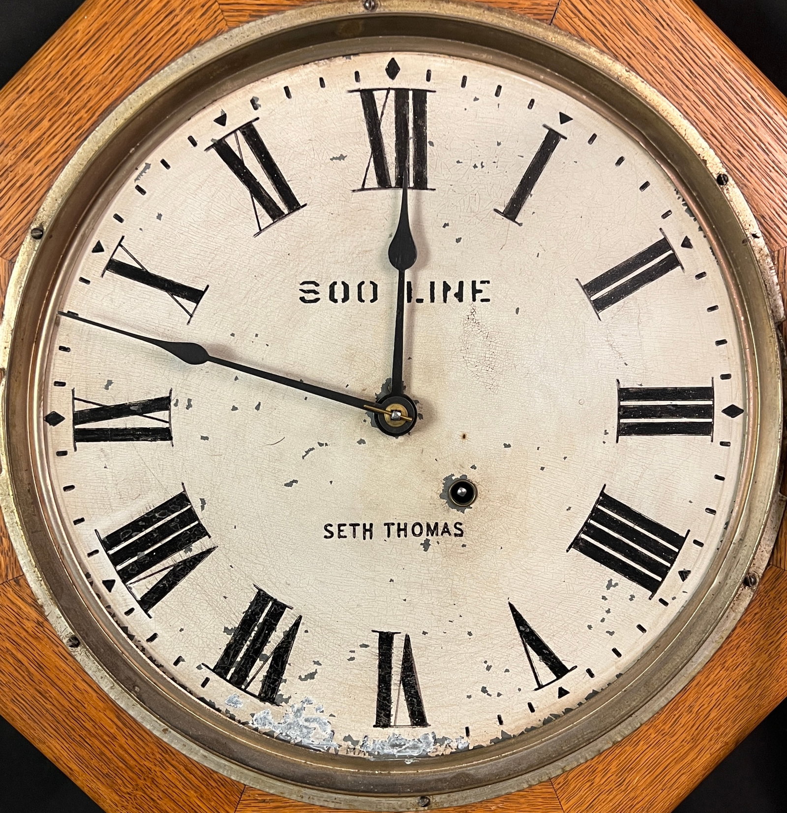 Soo Line Regulator Wall Clock, c.1880s - 3