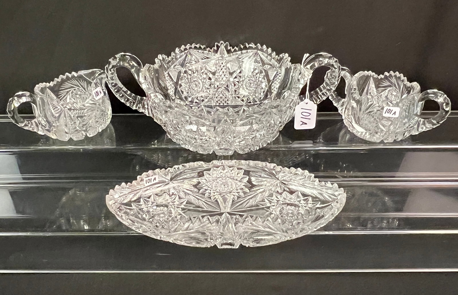 Group of Cut Crystal Bowls & More (1 of 8)